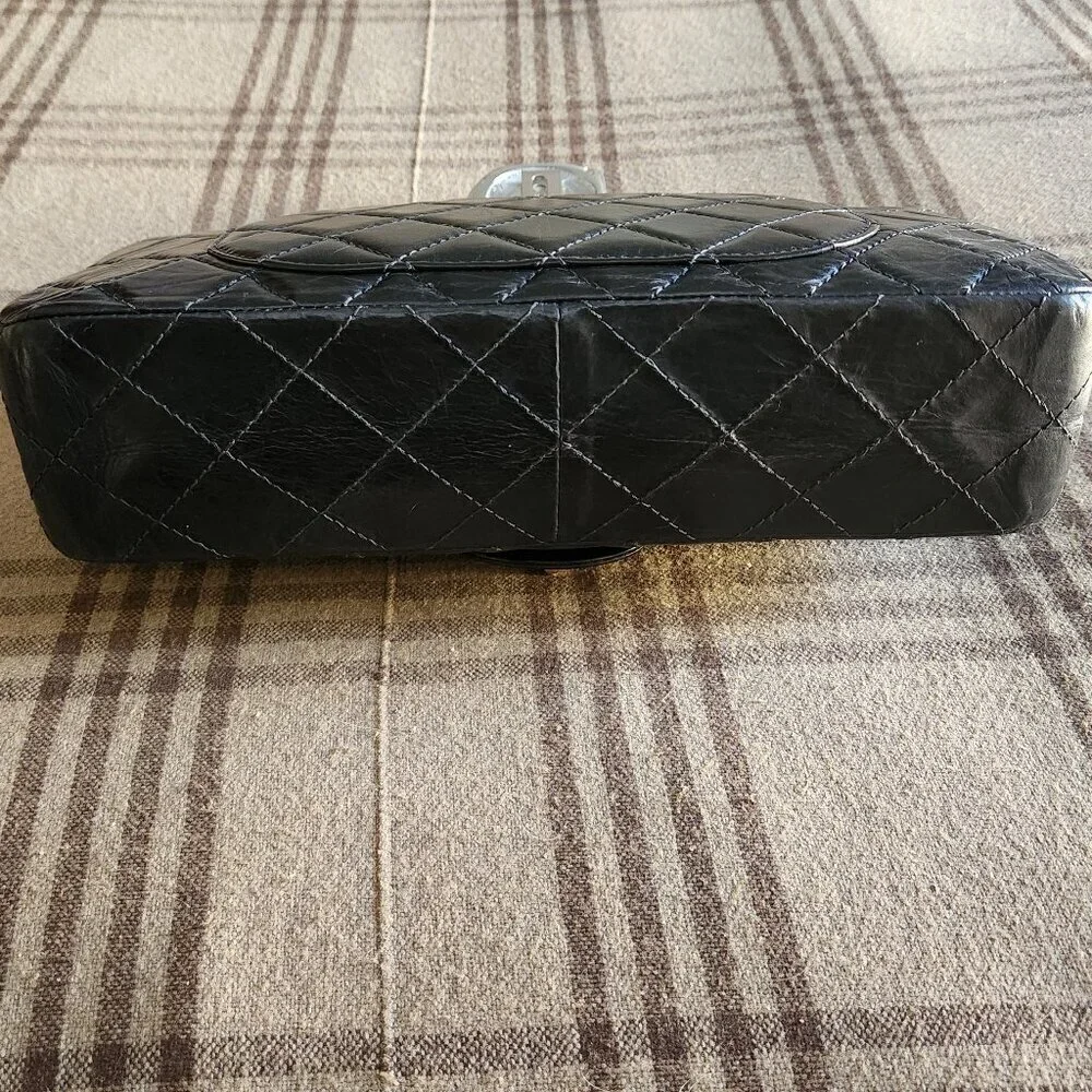 Chanel Black 2.55 – 2005 Quilted Flap Bag, Authentic